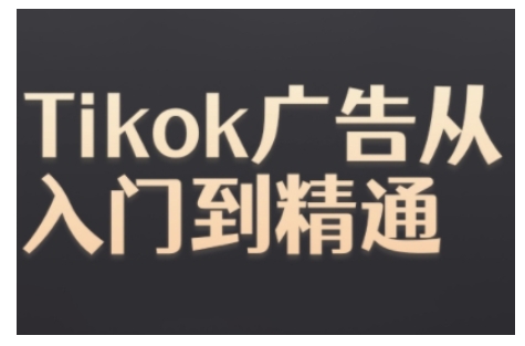 Tiktok Ads实操教程，Tiktok广告从入门到精通 - 猫抓网赚-猫抓网赚